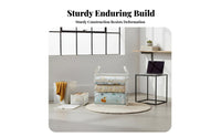 Collapsible Frontentry Container with casters Transparent clear panels for Families