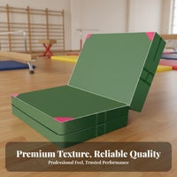 High Jump Landing Mat Multi-Functional Gymnastics Tumbling Mat Good Cushioning Thick Tumbling Pad for Gymnasts, Dancers, Dance Studio, Gymnasium, Dojo