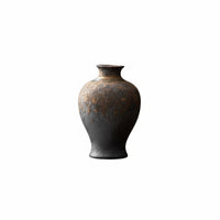 Ceramic Mini Vase, Rustic Desktop Flower Holder, Modern Decor