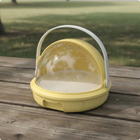 Drawer Herpetile Enclosure Easy to Clean Snake Keeper Box Ventilated for Outdoor
