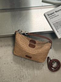 Woven Straw Bag for Summer 2026 - Handbag and Shoulder Bag