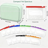 新品aterproof Pill Pouch Set防水药丸药盒袋套装迷你袋收纳袋