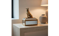 Chic Feline Jewelry Box Multi-Use Mirrored Jewelry Box Luxury Look Home Decor for Vanity Table