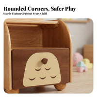 Multi-Tier Storage Stand Child-Safe Rounded Corners kids' Furniture for Children