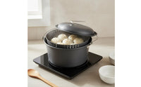 Camping Stockpot Large Capacity Hanging Pot Lightweight for Barbecue