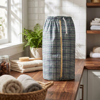 Waterproof Incontinence Skirt Washable Continence Garment Plaid for in Bed