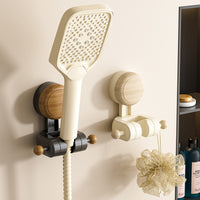 Vintage Style Shower Head Holder with Adjustable Suction Mount