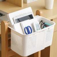 Dorm Bunk Bed Organizer Large Capacity Extendable Bedside Basket for Bedroom
