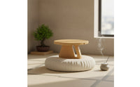 Detachable Meditation Bench Solid Wood Mindfulness Stool Portable Kneeling Stool Ergonomic for Meditators