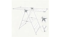 Foldable Clothes Drying Rack Space-Saving Laundry Drying Rack Lightweight Portable for Apartments