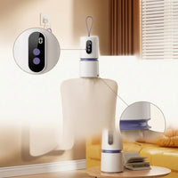 Portable Clothes Dryer Lightweight Mini Clothes Dryer Electric Drying Machine Easy to Use Hassle-Effortless for Travelers