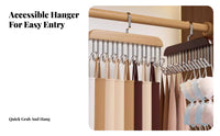 Multicompartment Bra Hanger Multifunctional Multipeg Hanger Space-Saving for Bedroom