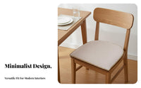 Wear-Resistant Horseshoe Shaped Chair Cushion Minimalist Design U-Shaped Dining Chair Cushion All-Season Use for Kitchen, Office