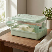 Two-Tier Hamster Enclosure Included Accessories 2-Tier Hamster Enclosure Clean