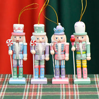 4 Pieces Nutcracker Figurine with Holiday Sweet Nutcracker   Tabletop Decor for Decorators, Collectors, Holiday Displays, Shelves