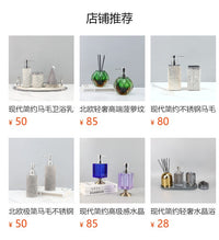 欧式创意高端水晶乳液瓶洗手液分装瓶摆件洗手间浴室酒店家居软装