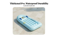 Easy to Inflate Kids Inflatable Surfboard Child Safe Inflatable Body Board Portable for Beginners, Beach