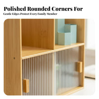 Wooden Stationery Rack with Drawers Space-Saving for Professionals