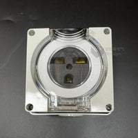 户外防尘防腐插座 NEMA6-30防水插座 30A 250V 美标明装防水插座 美规