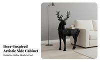 Curved Designd End Table Modern & Design Household Furniture Multi-Functional Space-Saving for Apartment Dwellers, Students