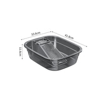 Washboard Basin Rectangular Household Item Deep