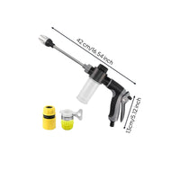 Car Wash with Foam Bottle Compact Car Wash Sprayer with Nozzle Ergonomic