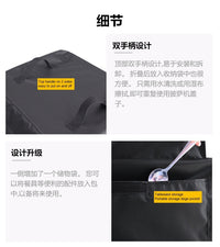 跨境热销 户外披萨烤箱盖带口袋防尘罩 可手拎方形披萨烤炉配件