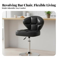 Adjustable Pedestal Stool 360-Degree Swivel Adjustable Pedestal Seat for Adults