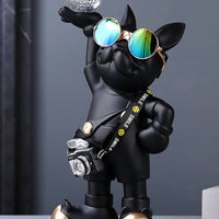 French Bulldog Figurine Decorative French Bulldog Statue Easy to Clean
