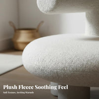 plush Single-Person Sofa snug Feel Lounge Chair gentle feel for Children, Adults