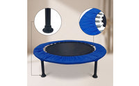 Low-Height Spring Trampoline Compact Round Trampoline Waterproof Rebounder Resistant for Backyard, Classroom