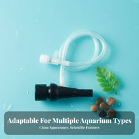 Aquarium Duckbill Aerating Outlet Adjustable Direction Improves Water Movement for Tanks