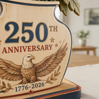 Patriotic Flag Vase Desktop Patriotic Flag Vase Decor Anniversary Design