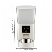 Pet Food Dispenser Anti-Jam Automatic Pet Feeder No Network Connection