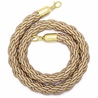 Braided Rope Barrier Stanchion Rope Decorative Heavy Duty