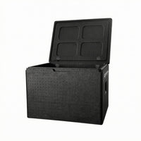 Rectangular Cooler Chest Foam-Textured Food Storage