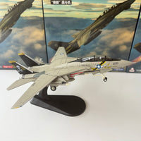 WLTK 1/100 Scale F-14A Tomcat Fighter Jet Model with Variable Wings