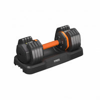 55 Lb Dumbbell Nylon TPE Adjustable Dumbbell Space Saving