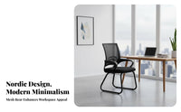 Ergonomic Mesh Back Chair Adjustable Height Computer Seat 360° Swivel