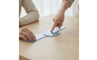Transparent Aviation Measuring Ruler Clear Aviation Navigational Ruler Ruler Accurate Double-Scale for Pilots, Navigators, Students, Flight School, Map Reading, Drafting
