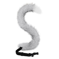 Handmade Plush Cartoon Mouse Ears and Tail Set with Headband
