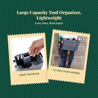 Carpenter tool organizer waist bag