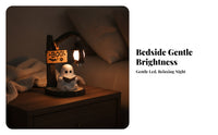 Rustic Spirit Figurine with Lantern