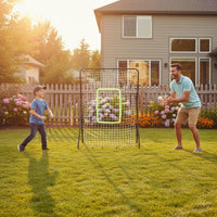 Practice Rebound Net Freestanding Sports Gear Mesh Netting