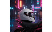 Aerodynamic Full Face | Shielded, full-coverage Helmet, for Street Riding