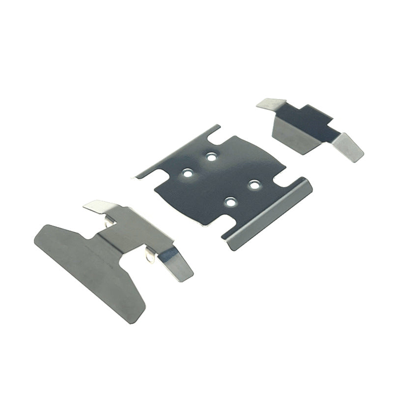 Meijiaxin 1/18 H18P Remote Control Car Parts Metal Upgrade 304 Stainless Steel Mirror Chassis Guard