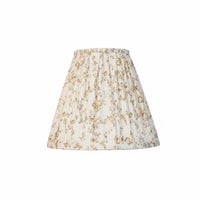 Pleated Textile Lampshade Decorative Floral Print Lampshade for DIY Enthusiasts