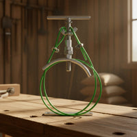 Irrigation Hose Clamp Metal Hose Clamp with Handle Easy to Install for Gardeners
