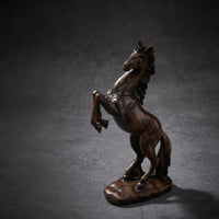 Horse Statue Resin Horse Sculpture Decorative Home Decor for Living Room, Office, Bookshelf
