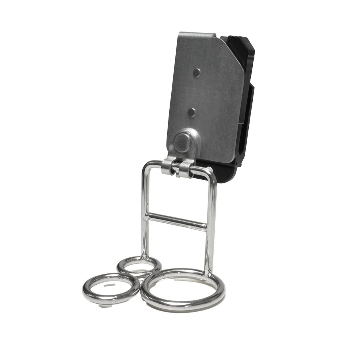 Sturdy Tool Hanger with Quick-Release Clip Easy Access Belt-Mounted Tool Hanger Lightweight Quick Releasing Belt Clip Wear Resistant for Tight Confined Areas